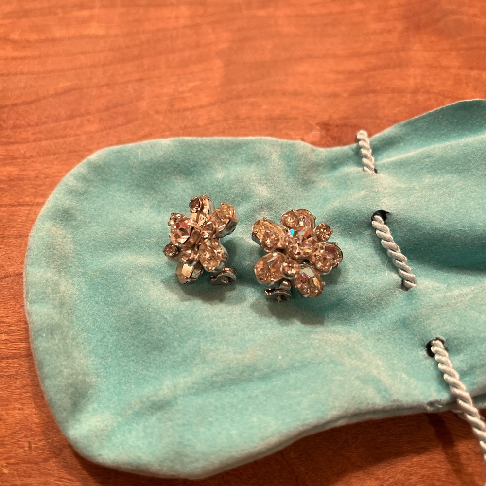 Two beautiful rhinestone pins
